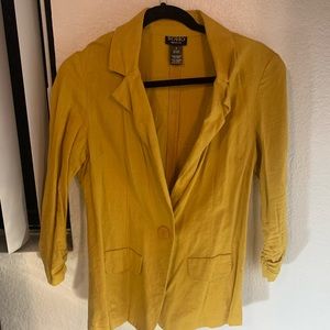 Yellow Blazer